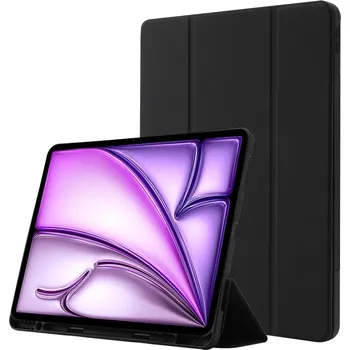 Pouzdro na tablet VSECHNONAMOBIL 76500 LEATHER Zaklápěcí kryt pro Apple iPad Air 13 2025 / Air 13 2024 černý