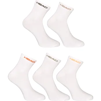 Pánské ponožky 5PACK ponožky HEAD kotníkové bílé (701230707 001) M Možnost vrácení zboží ZDARMA do 120 dnů!