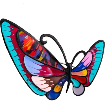 Brož Brož Motýl barevný