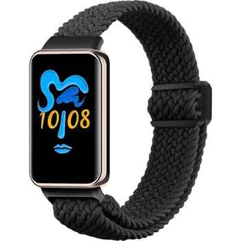 VSECHNONAMOBIL 111014 BRAIDED Nylonový řemínek pro Honor Band 10 / Honor Band 9 černý