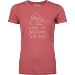 Dámské funkční tričko Ortovox 150 COOL MTN PROTECTOR SHORT SLEEVE - růžová L