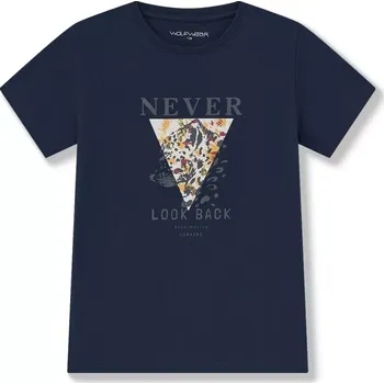 Chlapecké tričko s krátkým rukávem Wolf S2503 tmavě modré