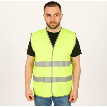 reflexní vesta Reflexní pracovní vesta LYNX signální s reflexními pruhy, žlutá, velikost 3XL