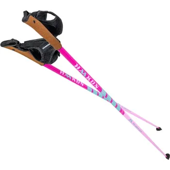Trekingová hůl Nordic Walking hole HAAKON Pink 112,5cm