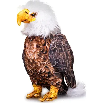 plyšák M.T. Orel bělohlavý plyšový 30cm stojící