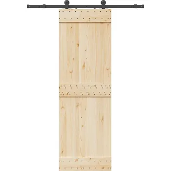 Nábytkové kování OMAXI Sada příslušenství pro posuvné dveře 152,5 cm ocelová černá 849190