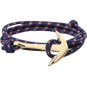 Náramek Amparo Miranda® Náramek Lodní lano s kotvou 0554, Barva fialová