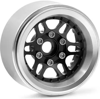 RC náhradní díl Kavan 1.9'' Hliníkové beadlock disky offset -10 mm pro 1/10 crawler/expedice černé - 2 ks