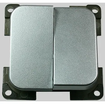 Příslušenství ke karavanu Dvojvypínač C-Line stříbrný