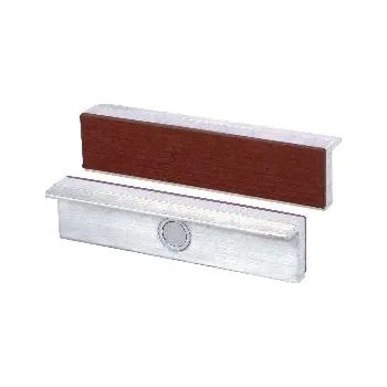 Svěrák HEUER ochranná čelist z hliníkových vláken s magnetem šířka čelisti 180 mm