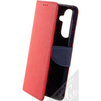 Pouzdro na mobilní telefon 1Mcz Fancy Book flipové pouzdro pro Samsung Galaxy A36, červené