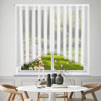 Záclona Záclony Vyšívané a Krajkové Pirian Oblouk (ZA.)