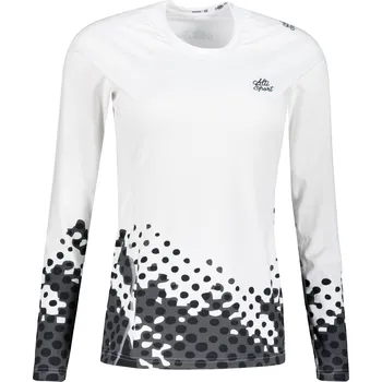 Dámské tričko Dámské funkční triko s dlouhým rukávem premium ALTISPORT VOJ/ALW109TR03 BÍLOČERNÁ XXL