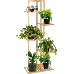 Dřevěný stojan na květiny SPRINGOS PLANT 6