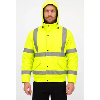 reflexní vesta Výstražný bomber do deště S498 Sealtex Ultra, žlutý, vel. M