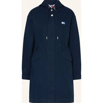 Dámská bunda Tommy Jeans Dámská Parka, tmavě modrá, 40