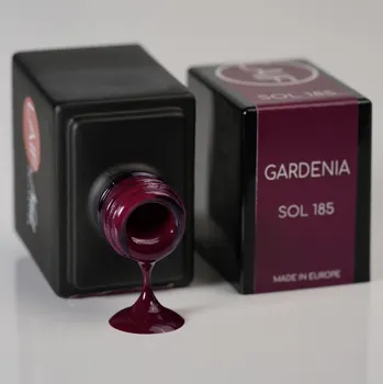 Umělé nehty Laif Gel lak červený SOL - 185 Gardenia 10 ml