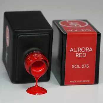 Umělé nehty Laif Gel lak červený SOL - 275 Aurora red 10ml