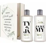 Dárková sada kniha Ty a Já, sprchový gel 250ml, šampon 250ml