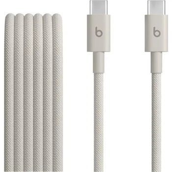 Datový kabel USB-C/USB-C Woven Cable 1,5m Stone BEATS