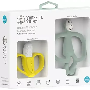 MATCHSTICK MONKEY dárkový set 2 kousátek