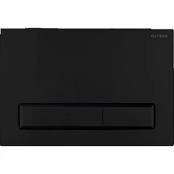 Splachovací tlačítko Oltens Torne splachovací tlačítko, pro dvě splachování, černá mat