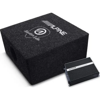 Autorádio ALPINE 6-kanálový DSP zesilovač a subwooferový systém pro Volkswagen Crafter 2 / Grand California & MAN TGE VW SPC-W84ACRA2-2