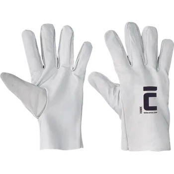 Pracovní oblečení ČERVA HAWK rukavice Barva: bílá, Velikost: 9, Počet párů: 1 balení/12 párů