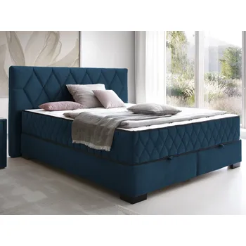 Postel Postel Reve 160x200 cm, námořnická modrá látka