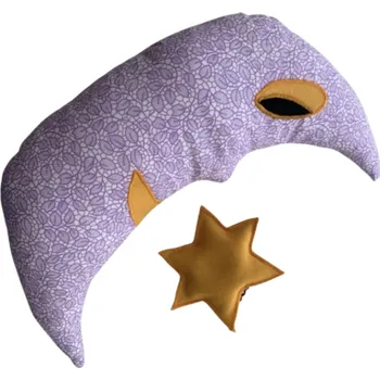 Dekorativní polštářek RV studio Louny s.r.o. Bylinný polštářek pro děti - měsíc