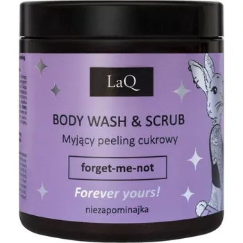 Tělový peeling LaQ Forget Me Not mycí pasta a scrub 220 g