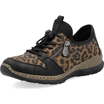 Dámské polobotky Dámské polobotky RIEKER N32G0-90 hnědá W5 38