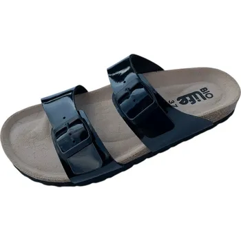 Dámské pantofle Bio Life Pisa dámské zdravotní pantofle černá lak Barva: Černá, Velikost: 39