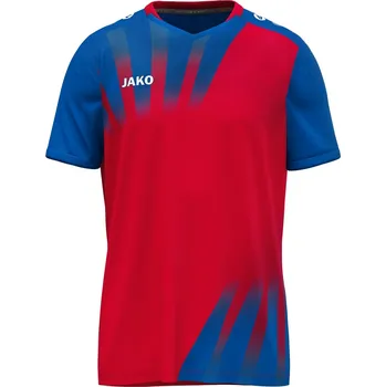 Dres s krátkým rukávem JAKO Vintage červeno modrý Velikost: M