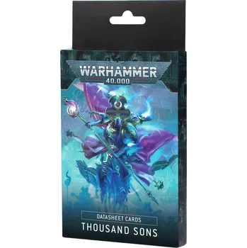 Desková hra Games Workshop Warhammer 40000: Thousand Sons: Datasheet Cards EN