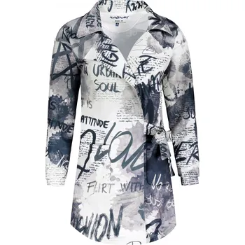 Dámská mikina Dámské mikinové sáčko premium ALTISPORT VOJ/ALW105MI05 BÍLOČERNÁ S