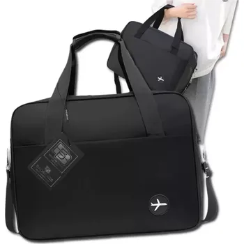 Cestovní taška Malá cestovní taška BB44 (Univerzální cestovní taška přes rameno 40 x 30 x 19 cm, černá)