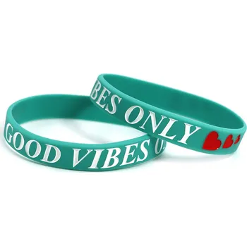 Náramek Good Vibes Only náramek (Mint)