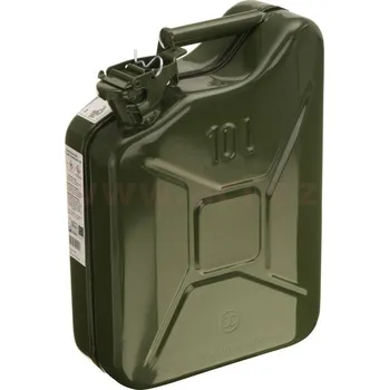 Kanystr Plechový kanystr na PHM - objem 10 l