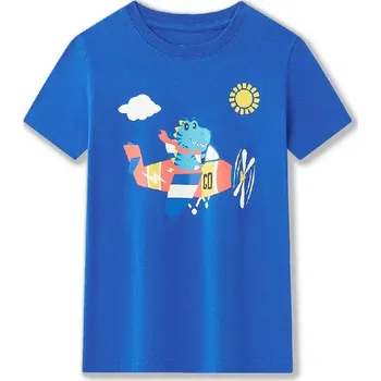 Chlapecké tričko s krátkým rukávem Wolf S2504 modré