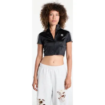 Top adidas Adicolor Short Sleeve Track Top Black M