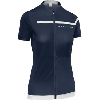 cyklistický dres Dámský cyklistický dres Martini Sportswear VUELTA - tmavě modrá/bílá XS