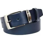 Penny Belts Pánský kožený opasek 234-PR56 modrý