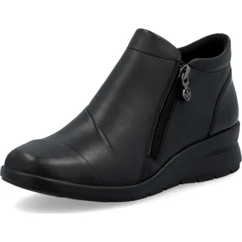 Dámské kozačky Dámská kotníková obuv RIEKER L4859-00 černá W5 40