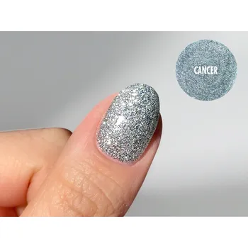 Lak na nehty stříbrná 