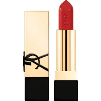 Kosmetika Yves Saint Laurent Saténová rtěnka Rouge Pur Couture Caring (Satin Lipstick) 3,8 g Rouge Legion + 2 měsíce na vrácení zboží