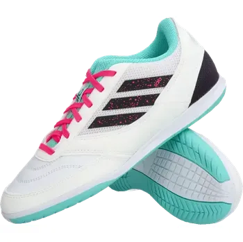 Dívčí obuv Dětské sálové kopačky Adidas Top Sala Competition II IN bílo-mátové