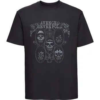 Dámské tričko Bavlněné tričko Avenged Sevenfold Velikost: 4XL