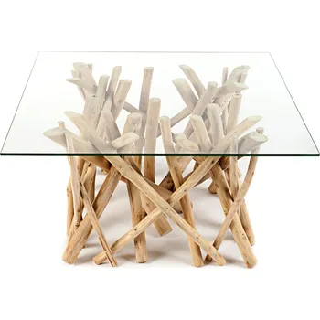 Konferenční stolek Skleněná deska 80x80cm čtvercová na konferenční stolky, tvrzené sklo