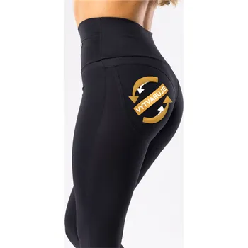 GoldBee Tvarující Zateplené Legíny Black Barva: Black, Velikost: M